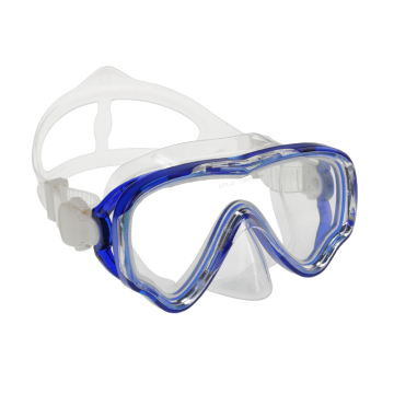 Underwater PVC Anti-Fog Kids Swim Goggles with Nose Cover Snorkel Swim Mask