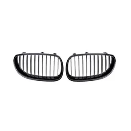 Gloss Black Grille for BMW E60 M-Tech Style Front Bumper