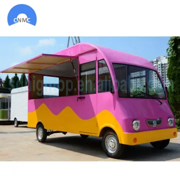 Big Space Mobile Street Food Cart Food Truck For Sale