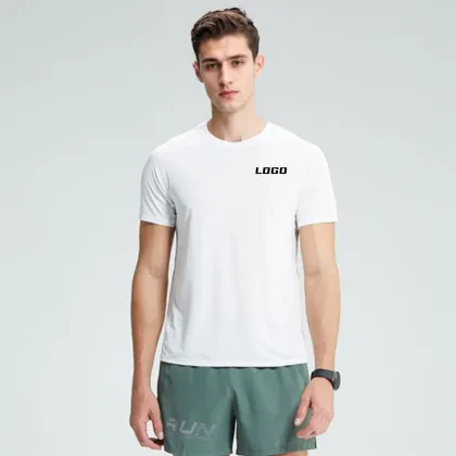 Manufacturer Unisex Lightweight Quick Drying Polyester Gym T-Shirt