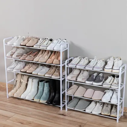 Multi-functional Shoe Cabinet: Modern Living Room Furniture Shoe Rack Organizer