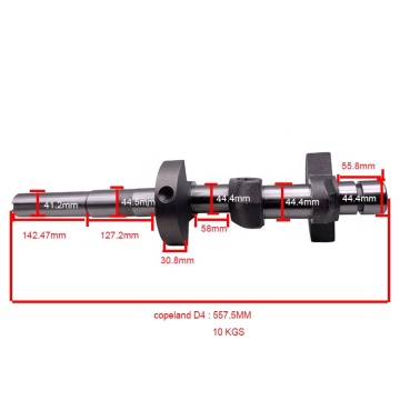 High Quality Crankshaft for Copeland Semi Hermetic Compressor (D6SJ)