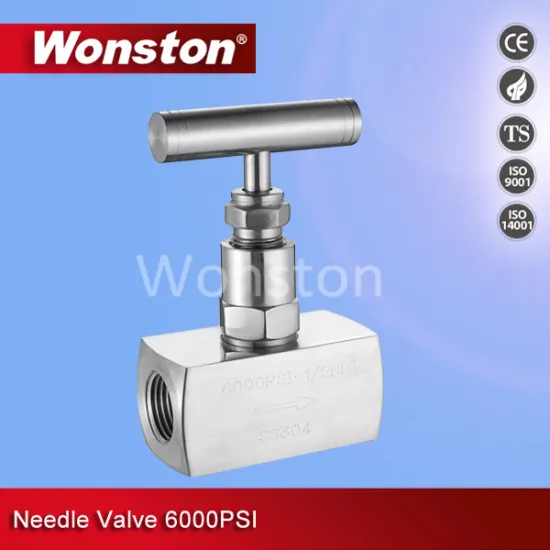CF8m High Quality Needle Valve with Bsp, NPT Thread