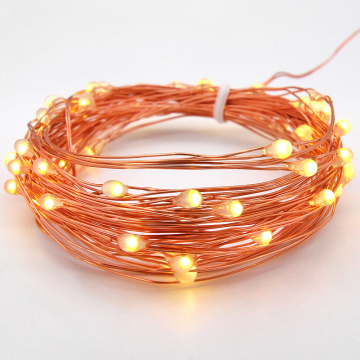 SHENPU 50 LED Fairy Lights Copper Wire String for Christmas Decoration