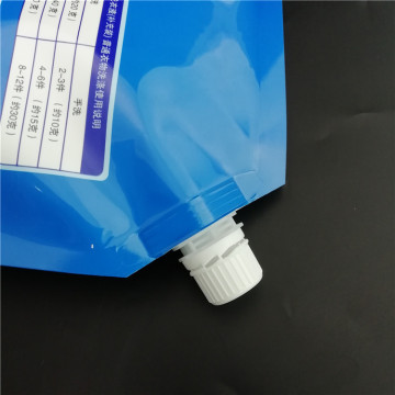 stand up Spout Pouch with Handle Packaging