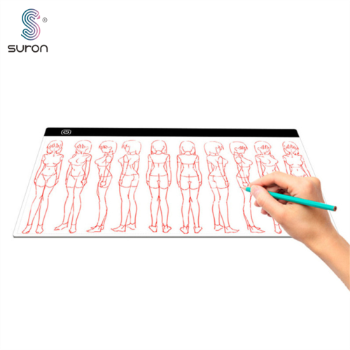 Caja de luz de mesa de luz de seguimiento de Suron para dibujar