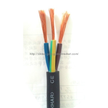 3×2.5mm2 flexible rubber cable/electric wire(H07RN-F)