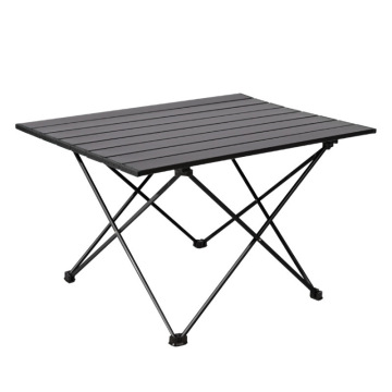 Portable Ultralight Aluminum Alloy Folding Picnic Table for Camping and Barbecue
