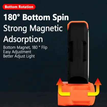 Emergency Multifunctional Working Light With 360 Rotate Hook