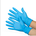 Top quality disposable blue nitrile glove