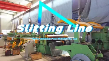 High Productivity Sheet Metal Coil Slitting Processing Line