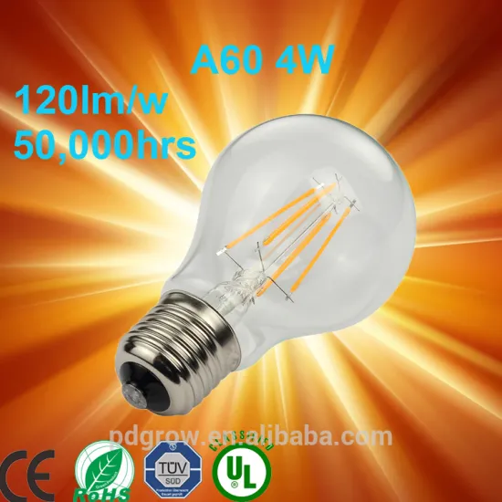 E27 LED filament bulb 3.5w A55 instead incandescent bulb 277v a19 e26 led bulb