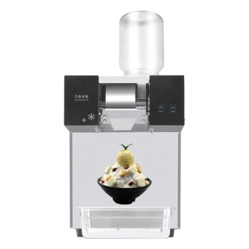 Automatic 200Kg/24H Air Cooled Snow Ice Making Machine with 1280W Noodle-Shaped Snowflake Ice Crusher