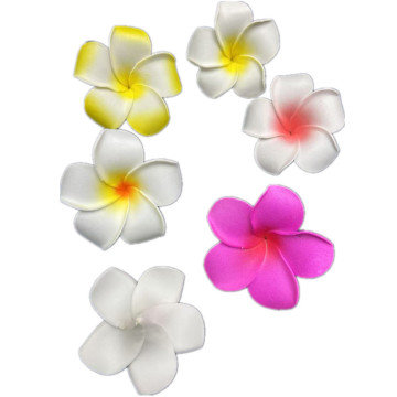 Artificial Tropical Frangipani Foam Flower Heads