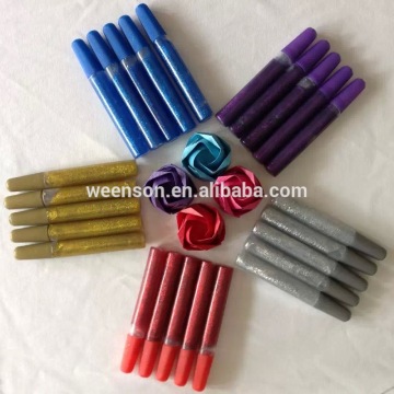 6ml/10ml Non-Toxic Colorful Glitter Glue