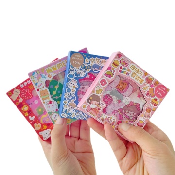 Kawaii Box Stickers: Waterproof PET Sticker Sheet Pack