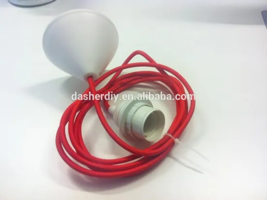 Made in china European modern style plastic pendant lamp