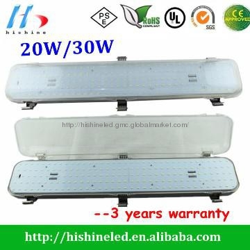 IP65 waterproof led tube fixture 20w
