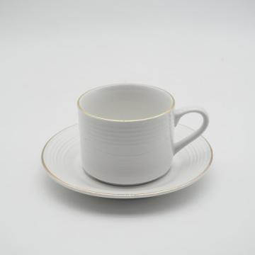 Conjunto de jantar de porcelana de porcelana de luxo em relevamento branco, conjunto de jantar chinês de porcelana fina de porcelana