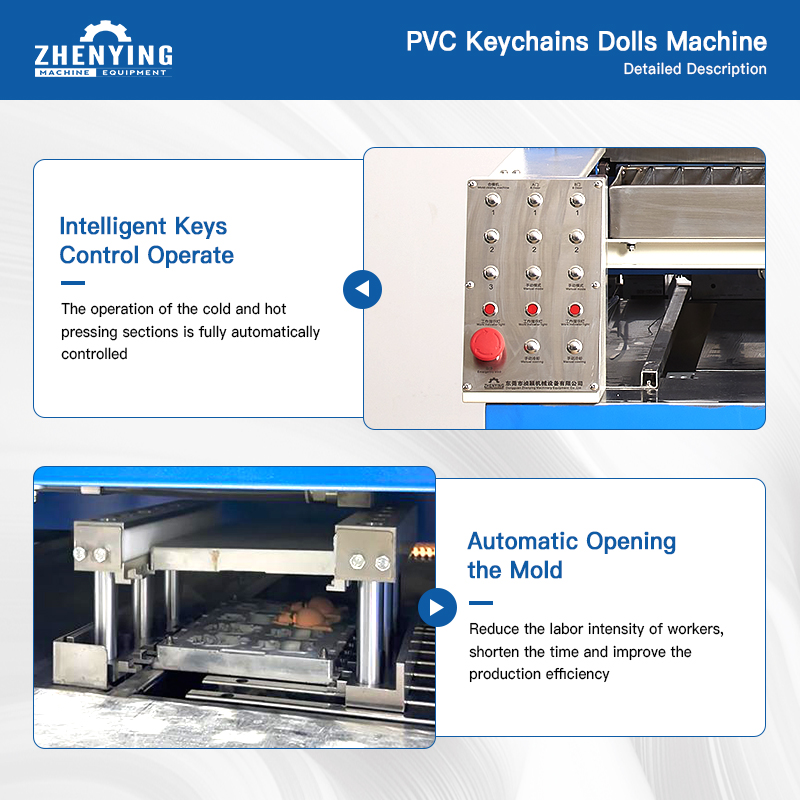 Puppenspielzeug, die PVC -Produkte bilden, Maschine bilden