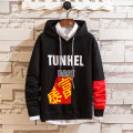 Custom polyester cotton hooded sweatshirt