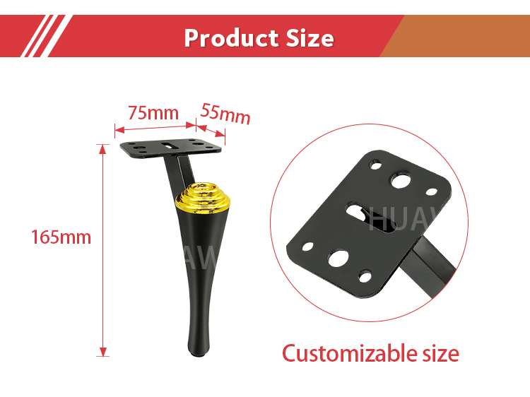 D0162 metal sofa leg