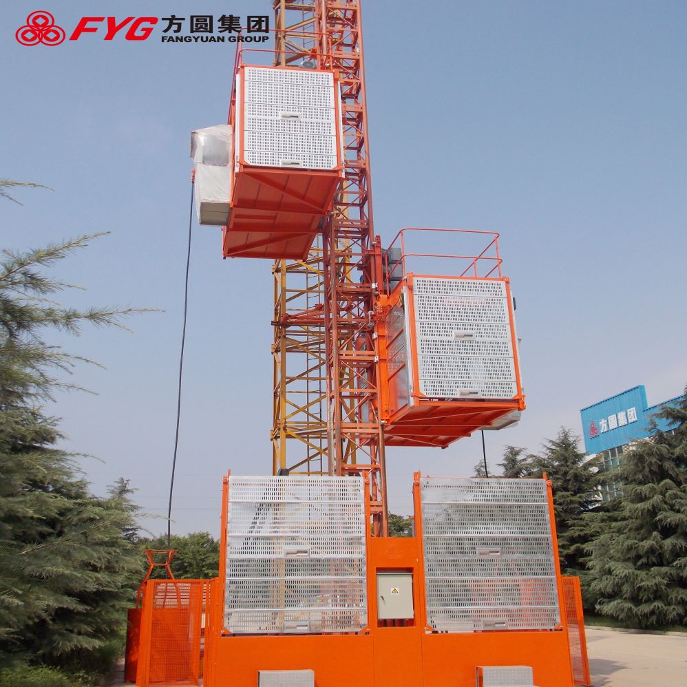 Lift Technical 2T Double Cage Construction Lif