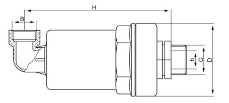 PVC vacuum valve