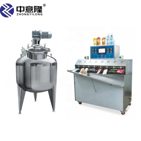 Factory Price Plastic Bag Pure Water Filling Sealing Machine