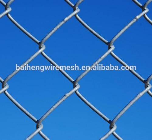 chain link wire mesh fence