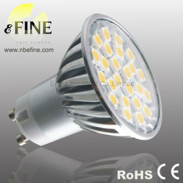 led spotlight dimmable GU10 SMD 5050 2700K aluminum body