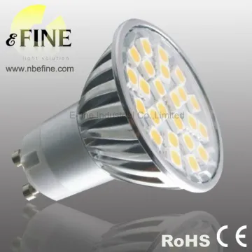 led spotlight dimmable GU10 SMD 5050 2700K aluminum body