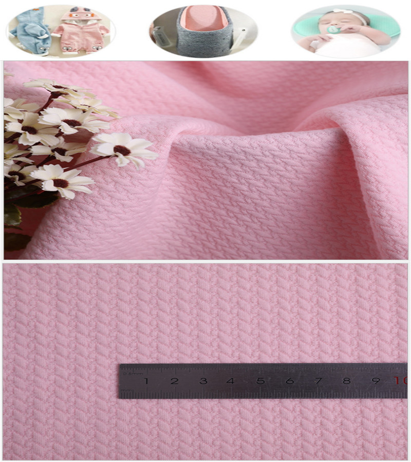 Soft Knitted Jacquard Air Layer Baby Cloth Fabrics (2)