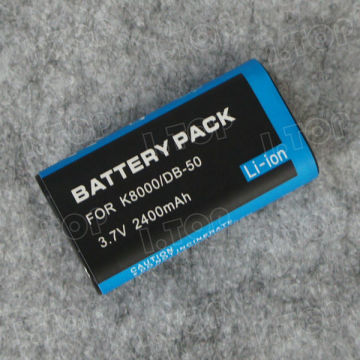 Replacement camera battery pack for Kodak K8000 with 2400mAh,china factory directly sale!