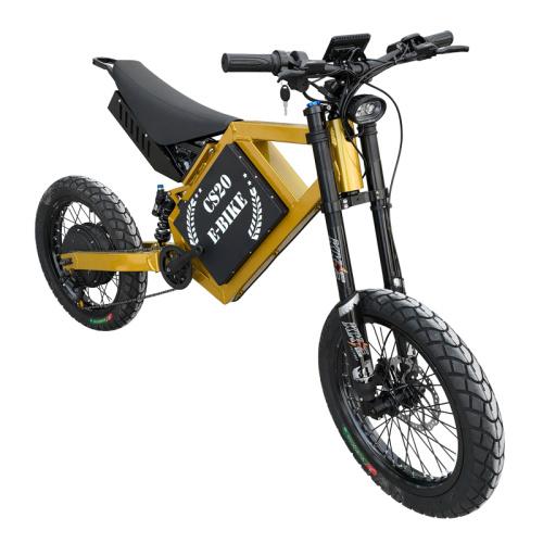 High Speed Electric Motorcycle CS20 72v12kw enduro e-bike dirt tires electric motorcycle Manufactory