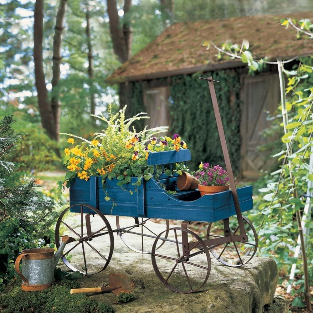 Wagon décoratif intérieur ou extérieur