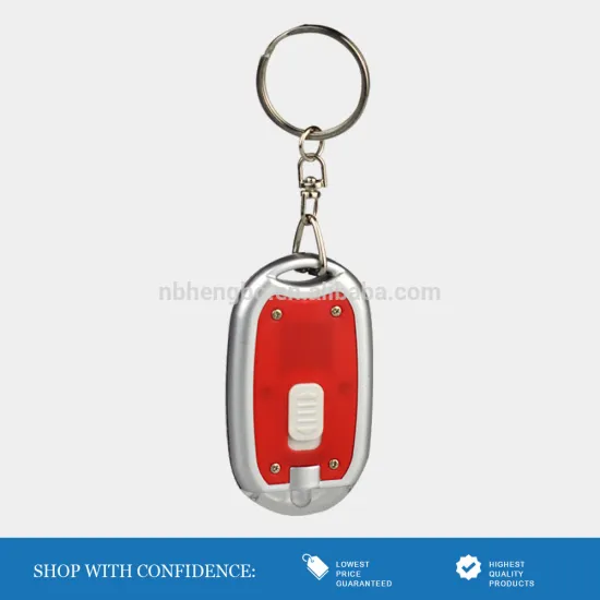 Custom Print Logo Plastic LED Keychain with Bottle Opener