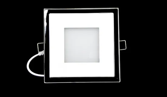 Aluminum Square LED Panel Light PMMA Panel 15w