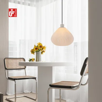 3D Printed Acrylic Lamp Shade for Kitchen and Bedroom Pendant Lighting