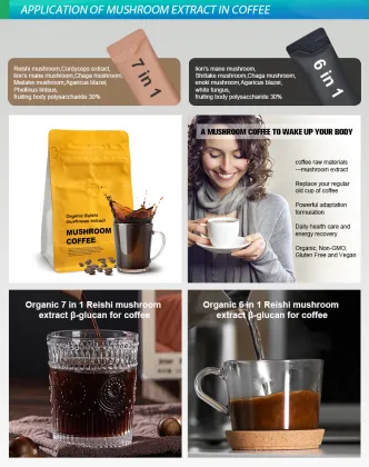 Reishi Mushroom Extract Ganoderma lucidum Polysaccharides