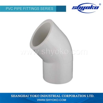 Top quality custom pvc pipe fittings