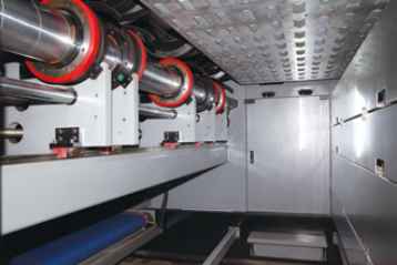 Printer slotting die cutting m2