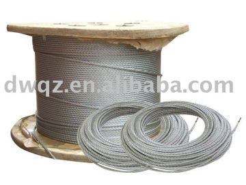 Galvanized steel wire rope