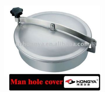 stainless steel sanitary manhole cover