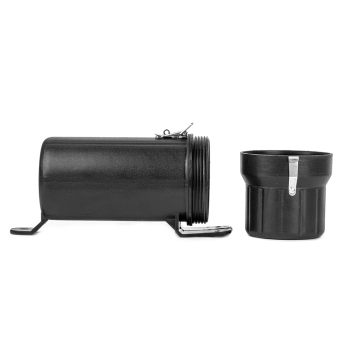 Waterproof Locking Tool Canister for Motorcycles - Plastic and Durable