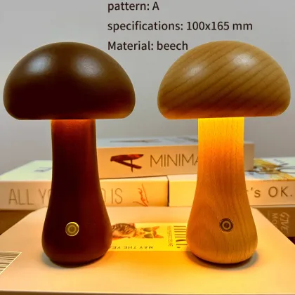 Decorative Mushroom LED Table Lamps for Bedroom, Side Table, Study, Dining & Indoor Use