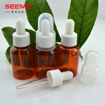 Plastic Dropper Bottles with Golden Band - 10ml to 50ml