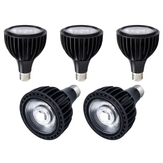 White Black Dimmable 15W-25W LED Spot Light No Flickering PAR30 E26/E27