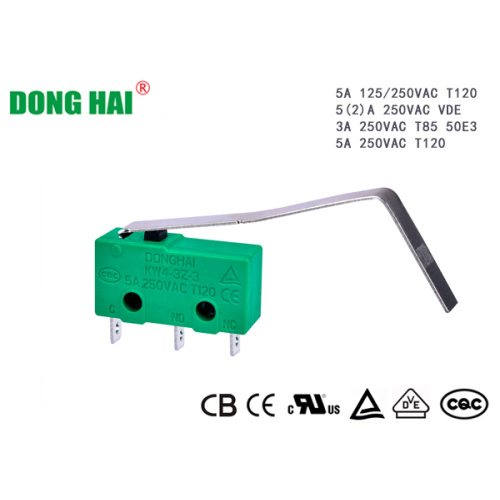 Электрычныя часткі Субмініяцюрны мікравыключальнік