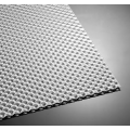 Feuille de polycarbonate de diffuseur prismatique pour luminaires